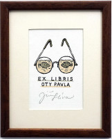 Jiří Slíva - Exlibris Oty Pavla - grafika